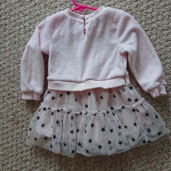 Juicy Couture light pink Little Girl's Logo Dress size 18M - Picture 2 of 10
